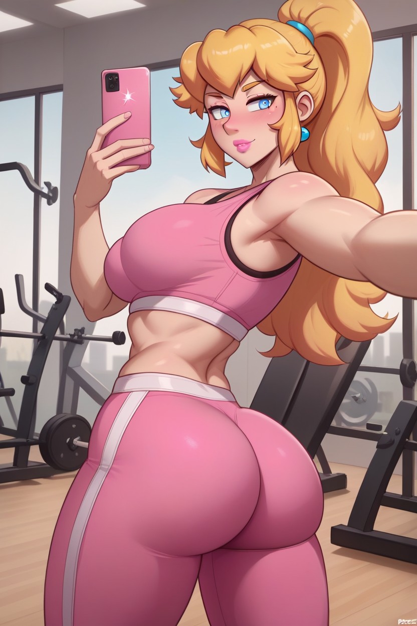 Hyper Detailed, Thick Thighs, Round Breasts Hentai IA