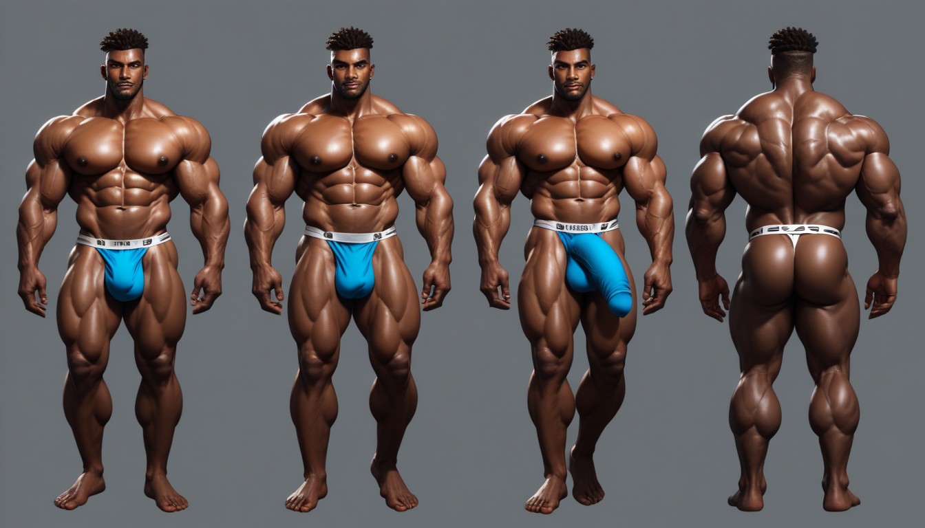 Long Thick Cock, Abs, 20+ AI Gay Porn