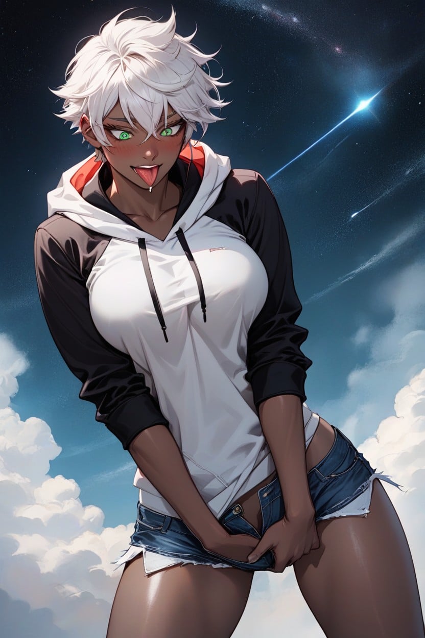 18+, Revealed Breasts, Blushed Hentai AI Porn