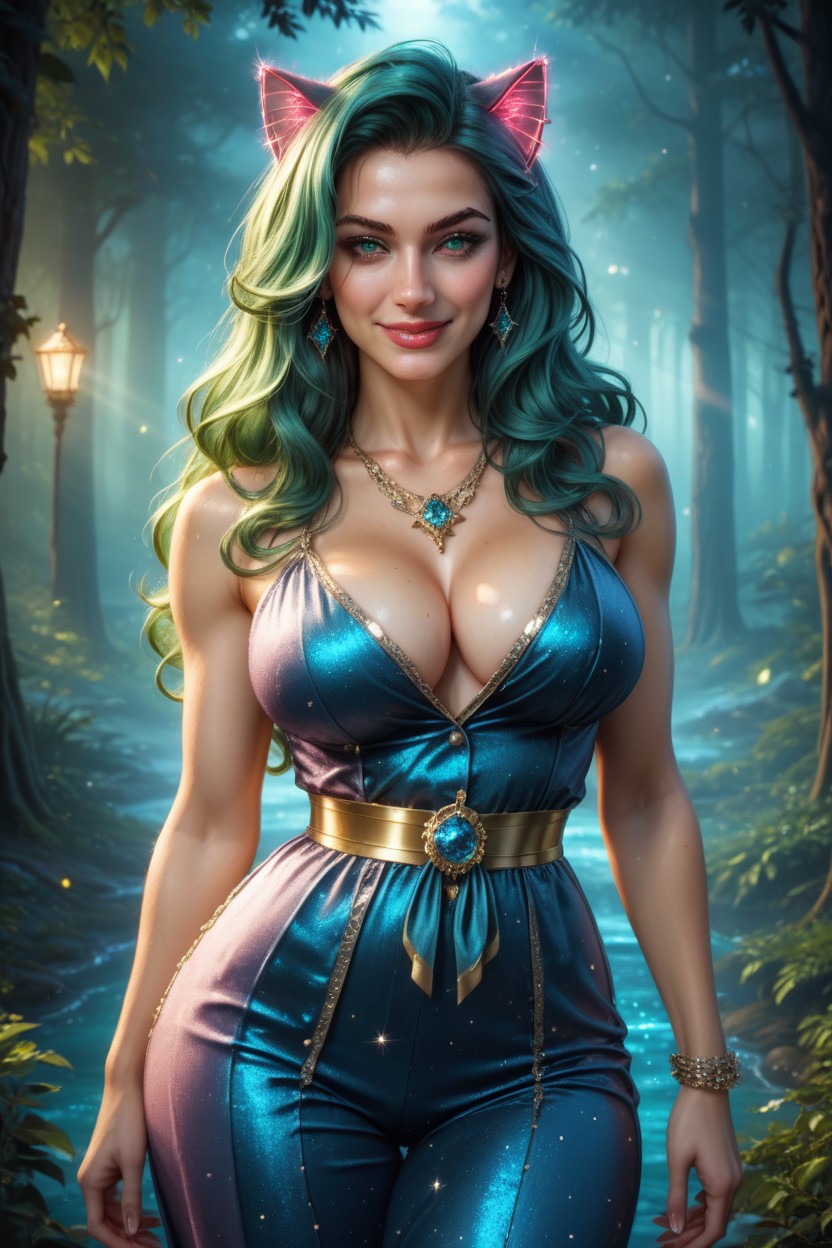 Gorgeous, Smooth Thighs, 18+ AI Porn