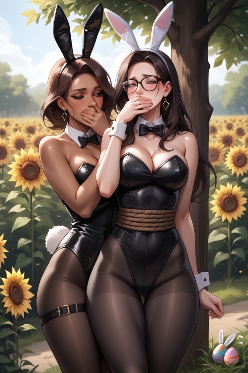 Pantyhose, Sweaty, Easter Eggs Hentai AI Porn