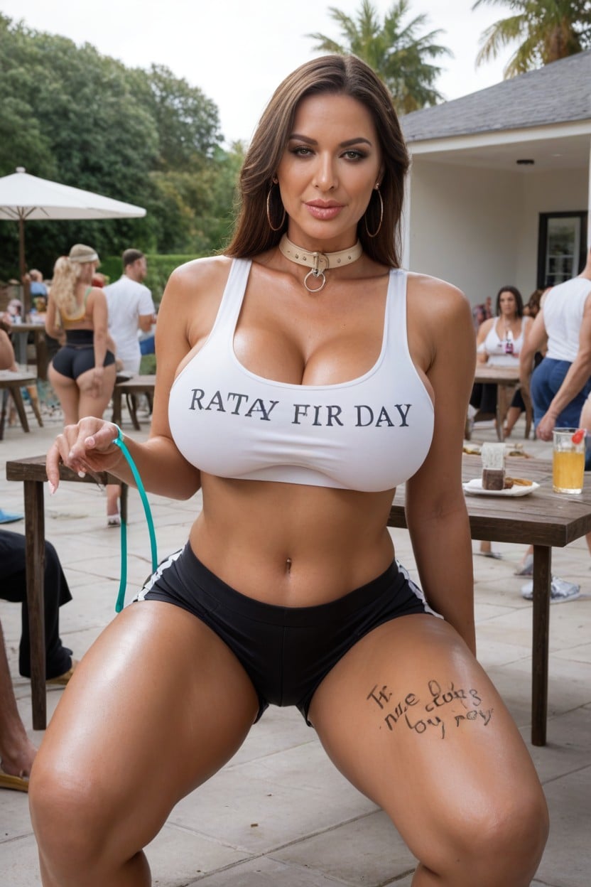 Beerpong Table, Thick Thighs, Milf MILF AI Porn