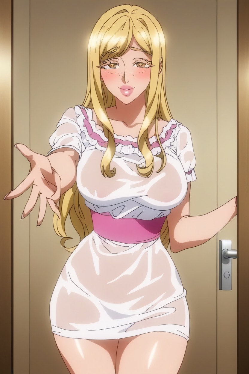 Perfect Anatomic Body, Thick Eyelashes, 18+ AI Porn