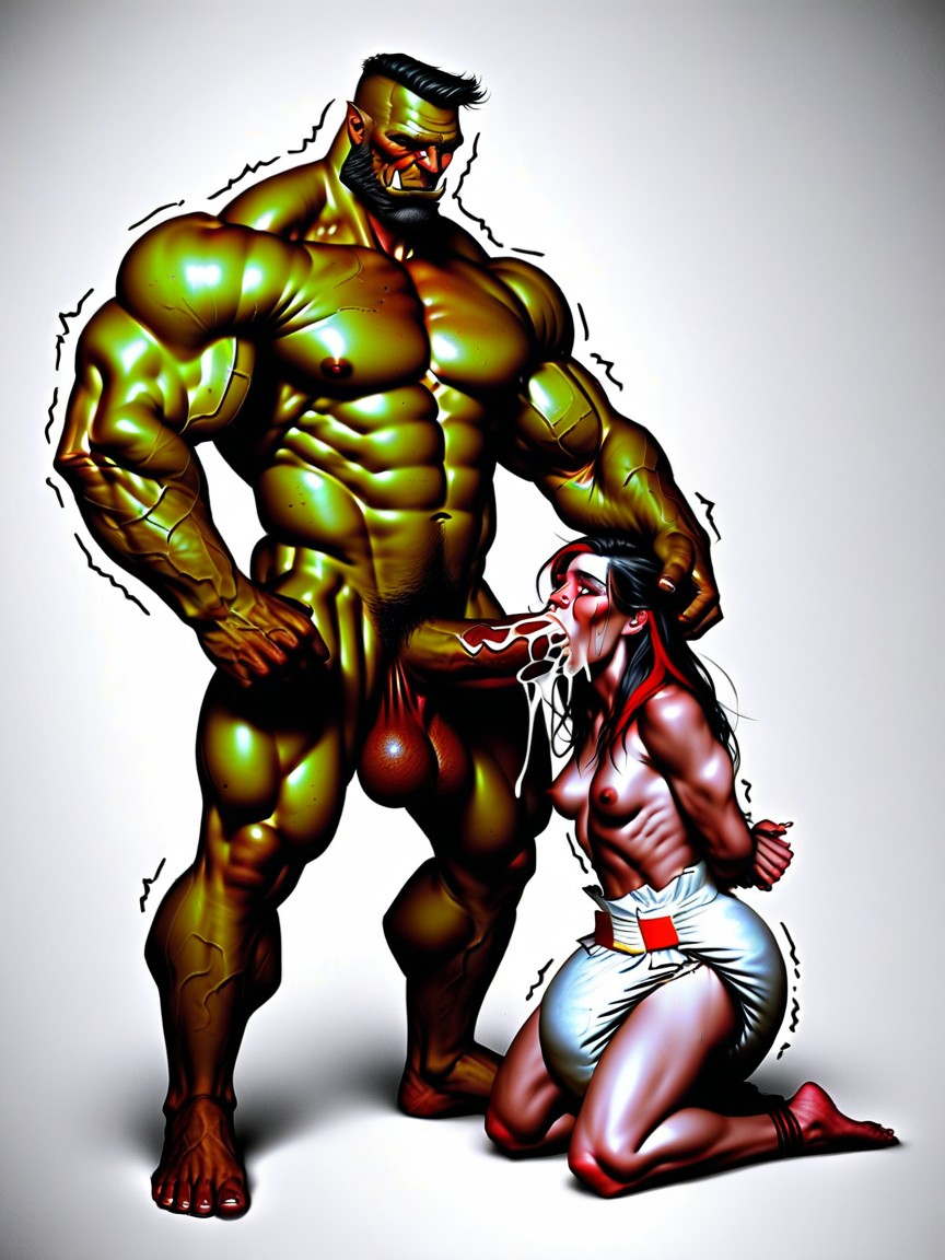 18+, Oral Sex, Two People AI Porn