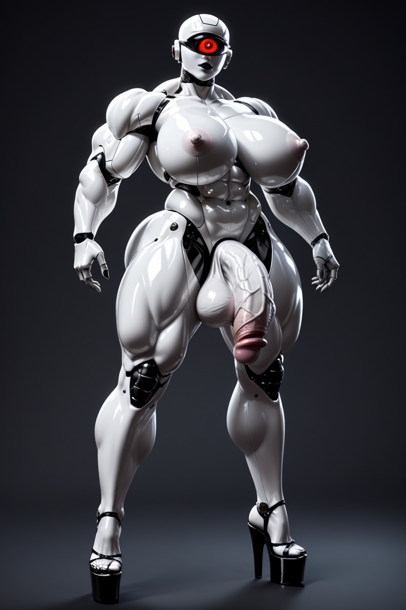 Full Body, Humanoid, Robot Shemale AI Porn