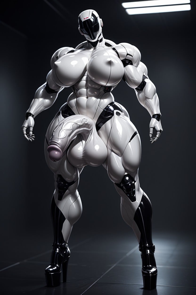 Kind, Robot Skin, Latex Suit Hentai AI Porn