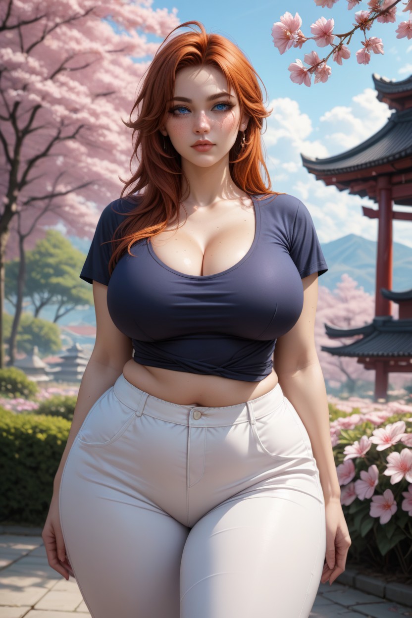 Day, Bbw, White Pants AI Porn
