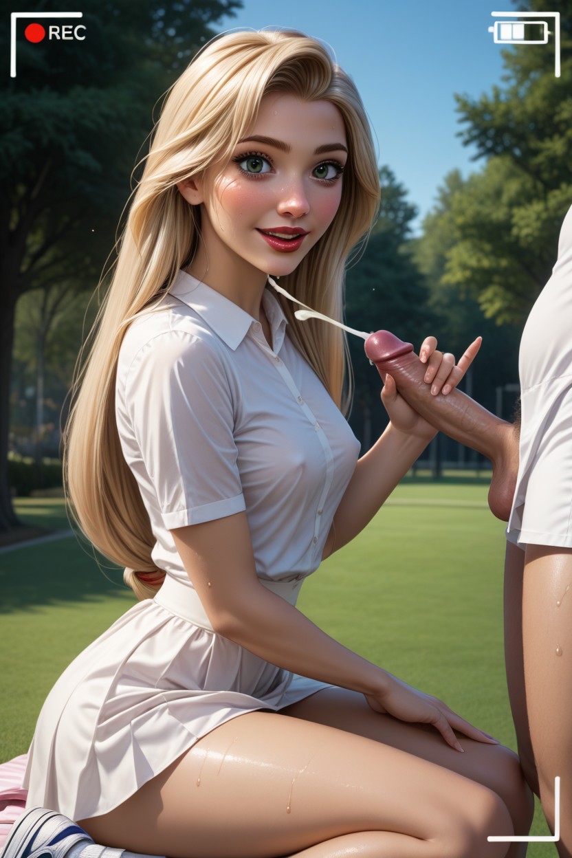 Camera View, Skinny, Blushing Hentai AI Porn