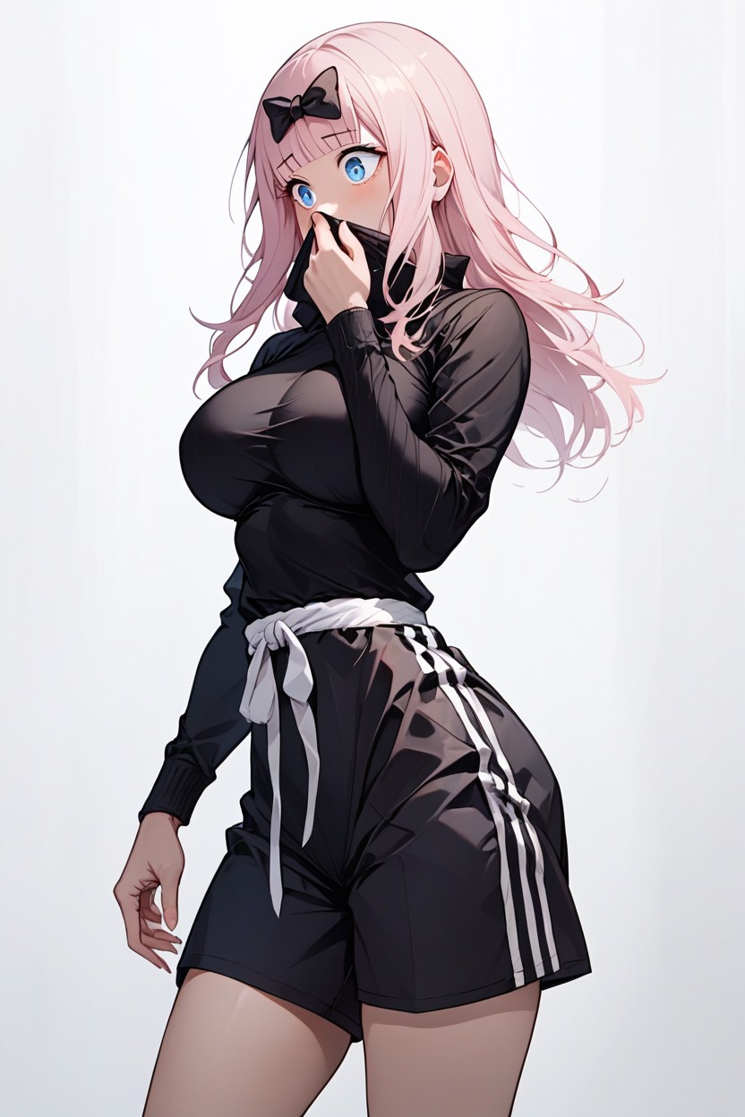 Snug Fit, High Contrast Close View, High Collar Hentai AI Porn
