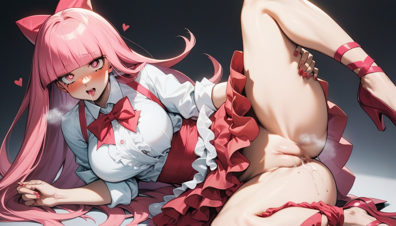 18+, Embarrassed, Big Round Eyes Hentai AI Porn