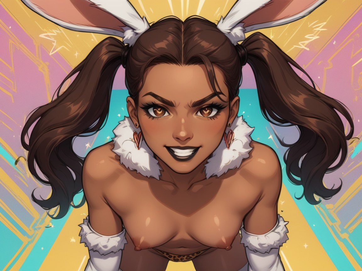 Skinny, Fantasy Setting, Rounded Ass Latina AI Porn