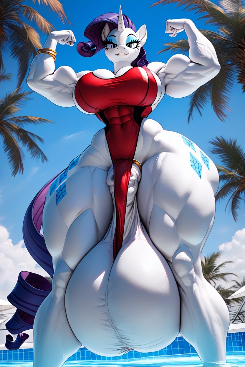 Big Ass, Flexing, Modelando Furry IA