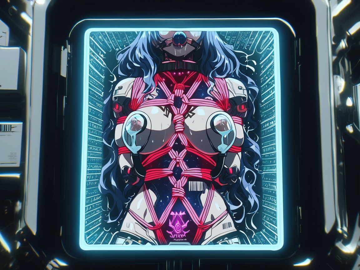 Fixed With Metal Frame, Steam, Multiple Close Up Views AI Porn