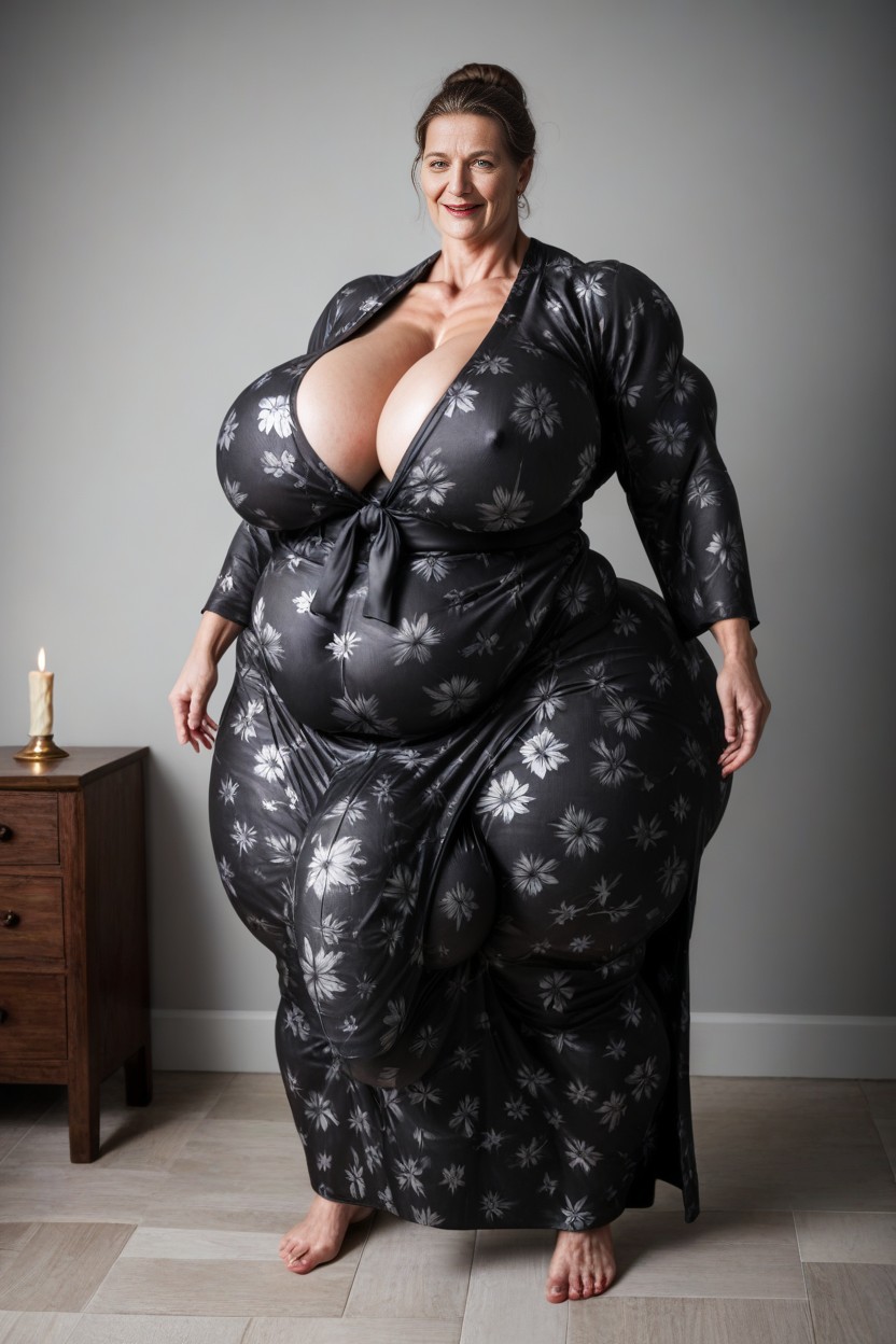 Muscular, Large Breast, Gigantic Ass AI Porn