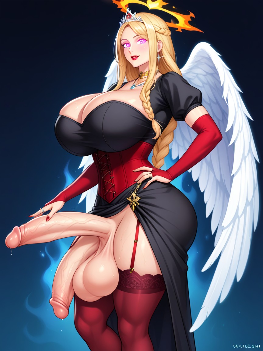 Big Ass, Jewelry, Fire Magic Shemale AI Porn