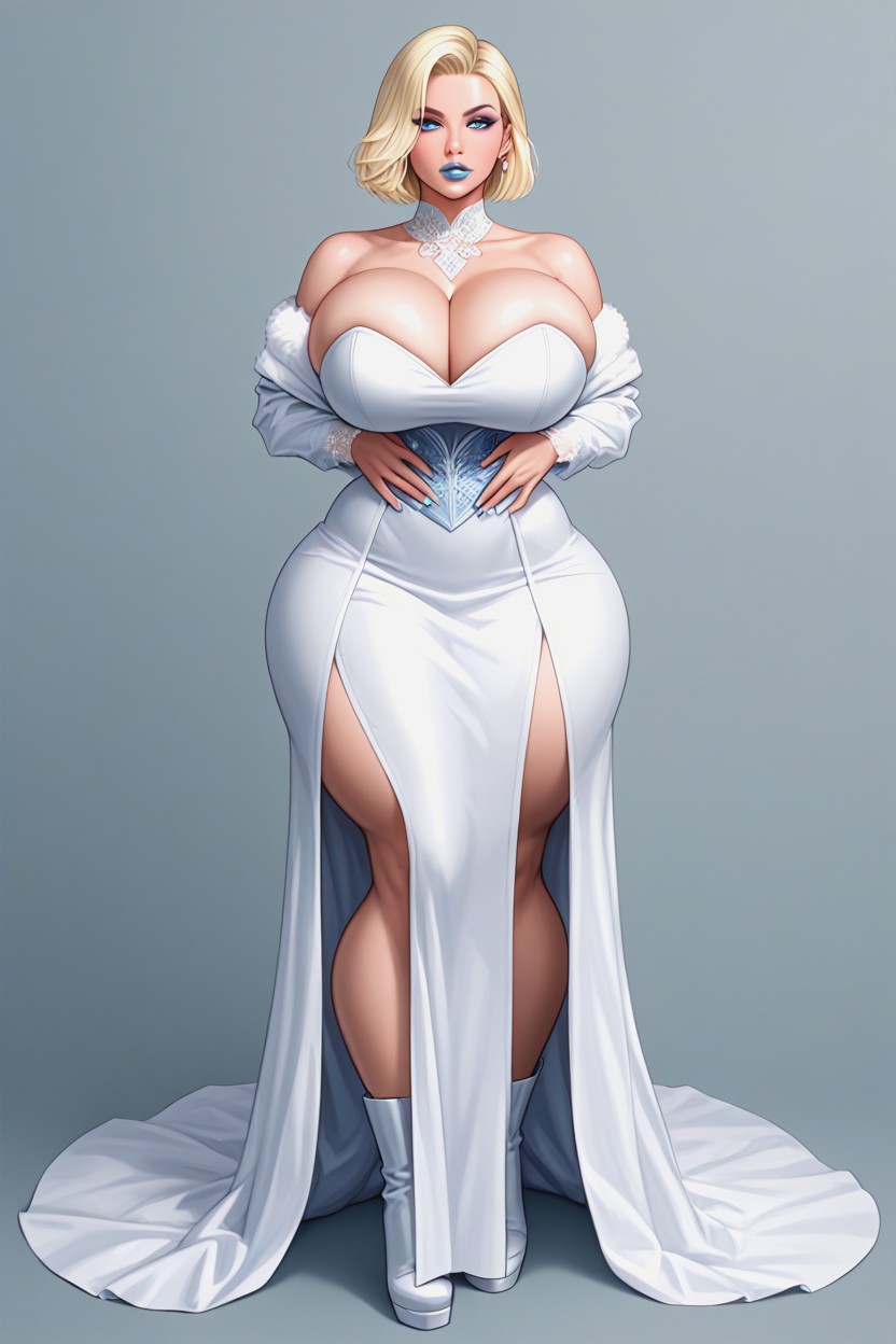 Hyper Round Butt, Emma Frost From Marvel Rivals, Classy AI Porn