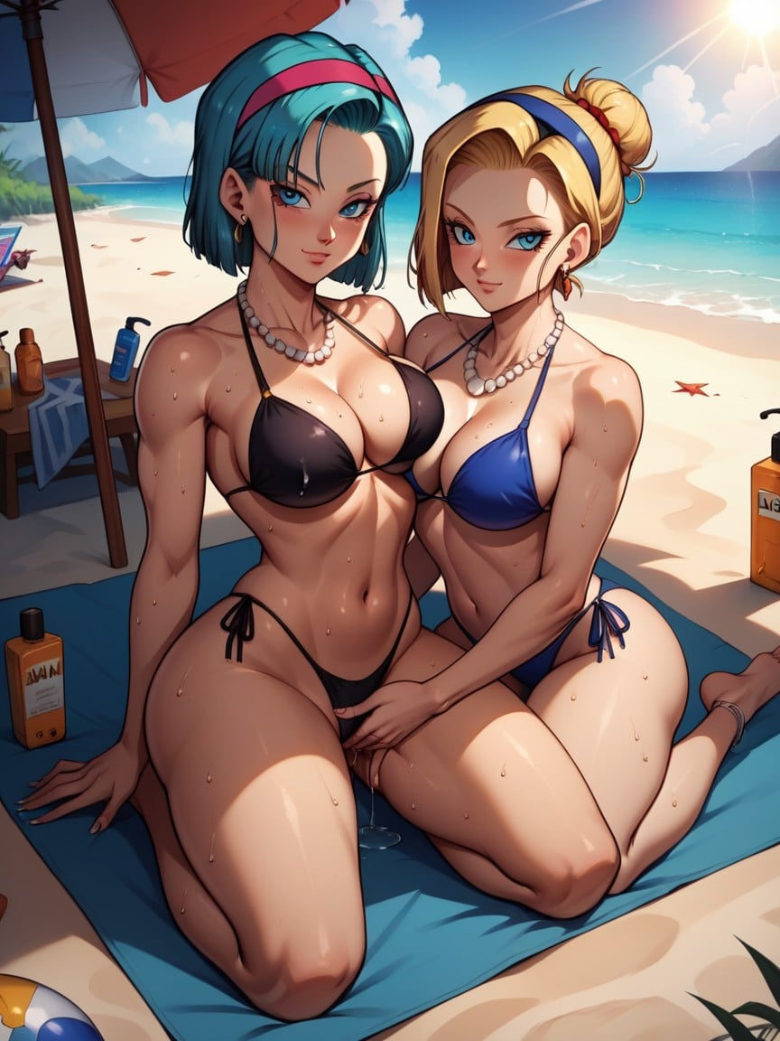 Arms Crossed, Ankle Jewelry, Horny Hentai AI Porn