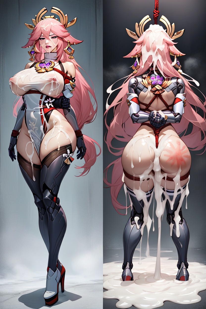 Pink Lipstick, Extremely Horny, Nsfw Hentai AI Porn