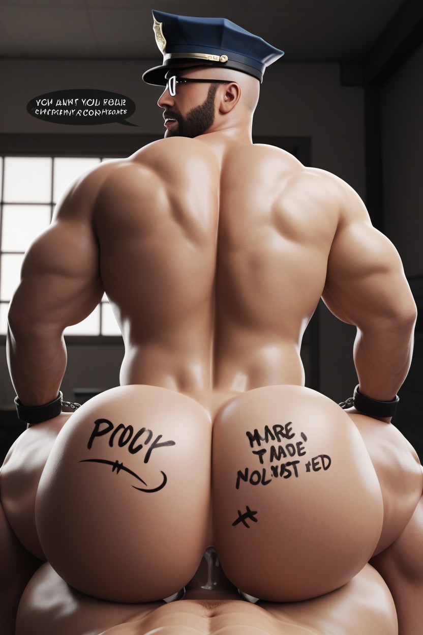 Bottom Torturing Top, Male Only, Bottom In Control AI Gay Porn