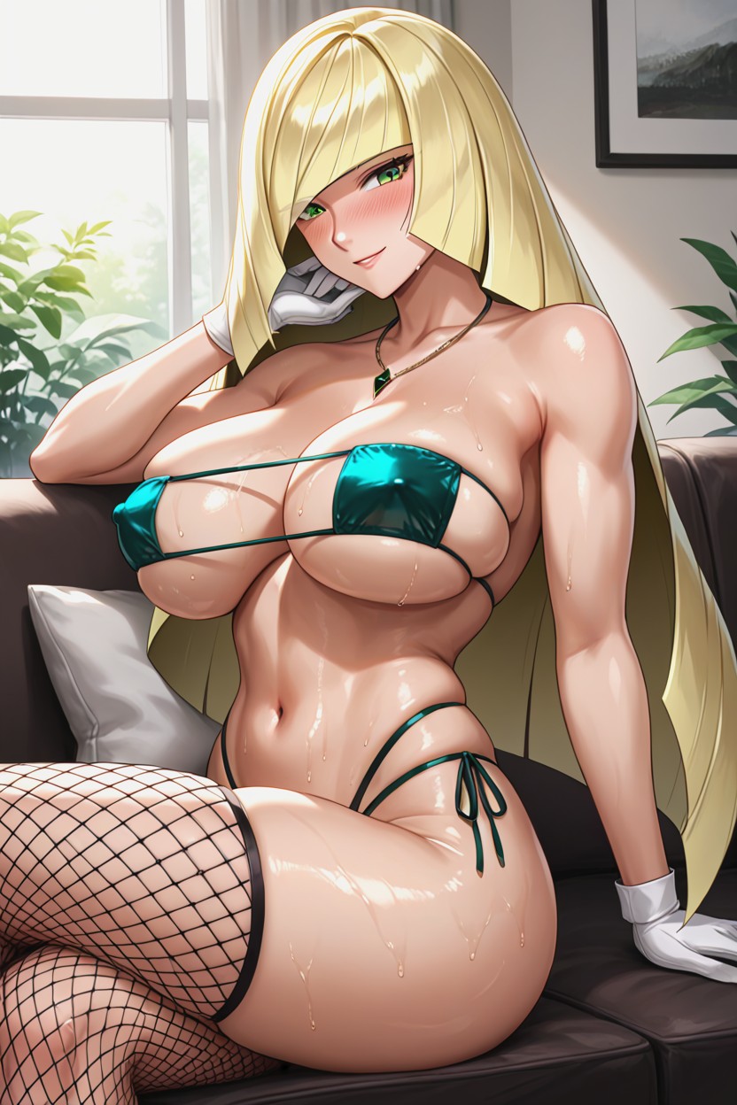 Thick Thighs, 18+, Smothering Hentai AI Porn