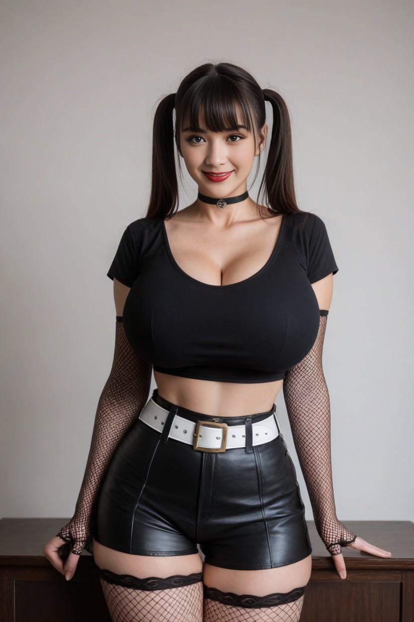 Red Lips, Super Waist, Waist Shot AI Porn