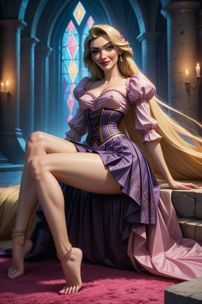 Sexy Feet, Disney, Wide Angle AI Porn