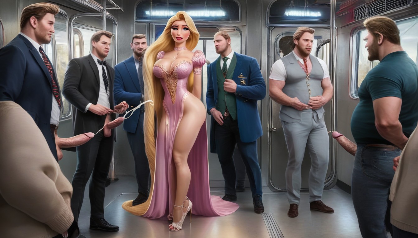 18+, Rapunzel, Standing AI Porn