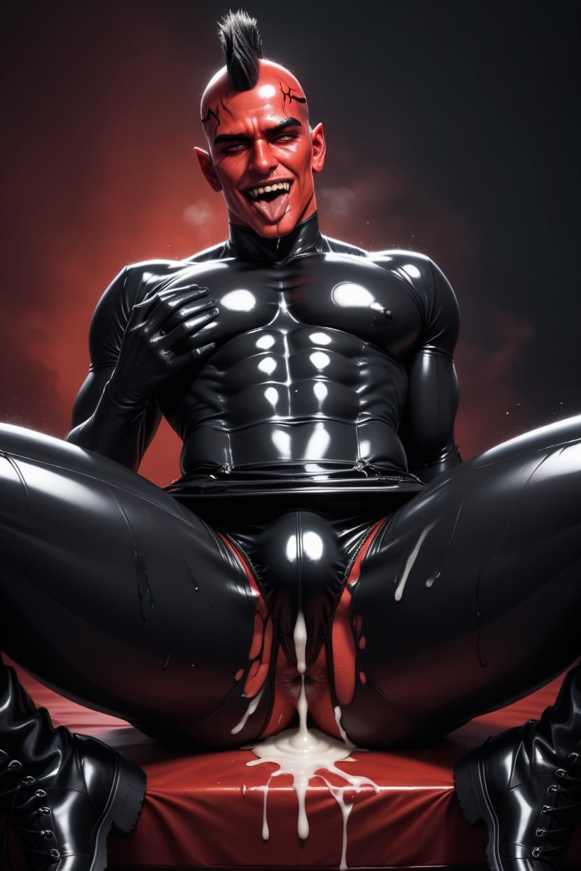 Sweaty, Extremely Large Ass, Ahegao AI Gay Porn