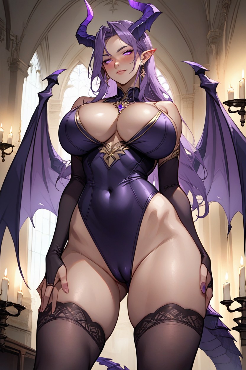 Candle Lit Room, 18+, Curvy Body Hentai AI Porn