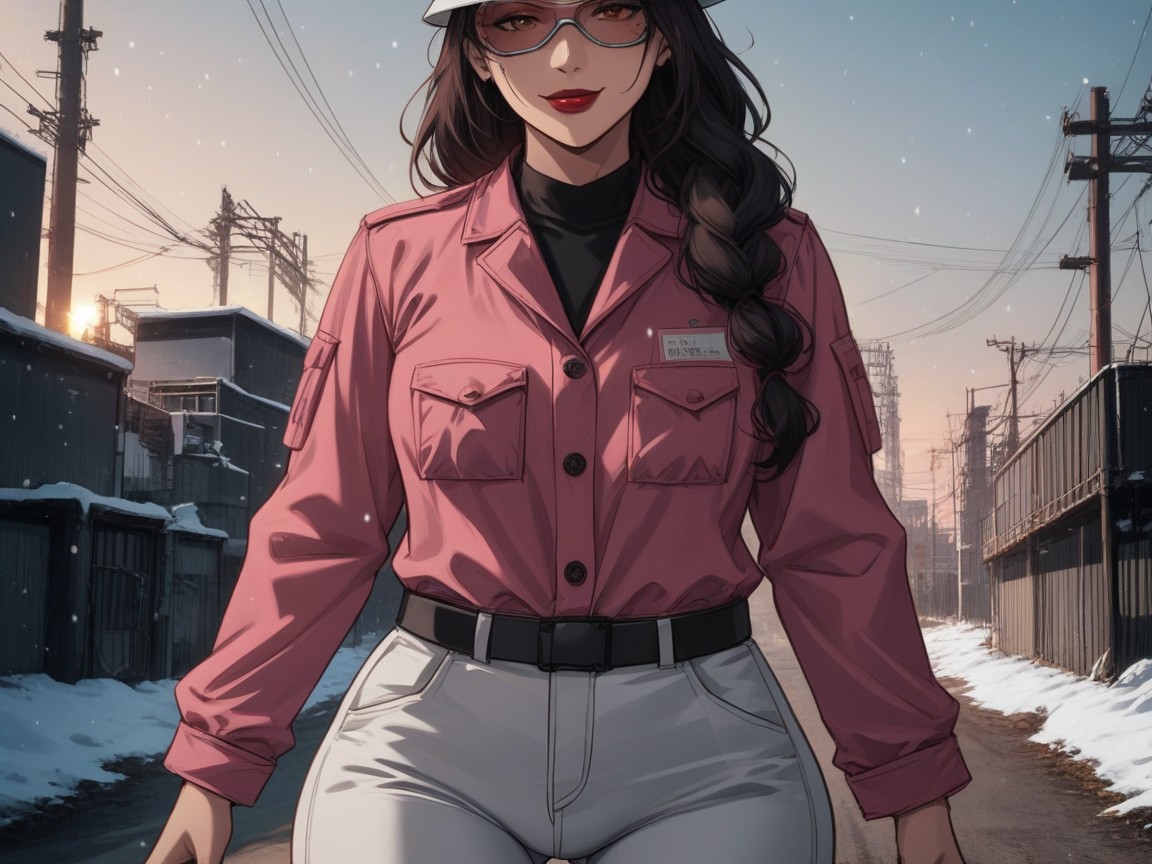 Low Breast Depth, Long Length, One Woman AI Porn
