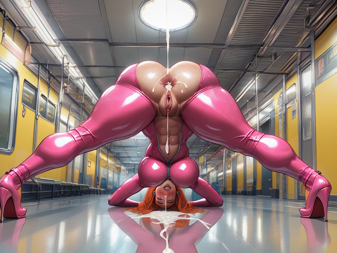 Fit, Ginger, Bimbo AI Porn