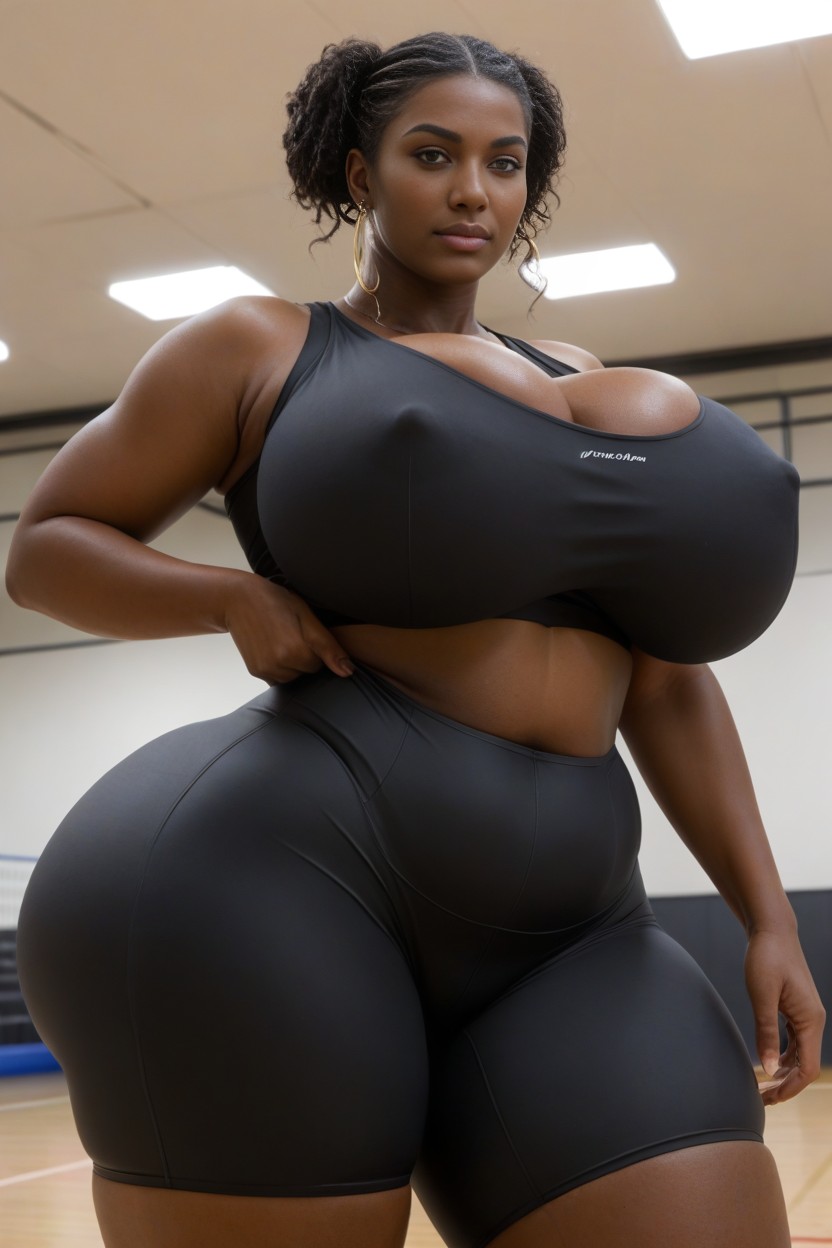 Perfect Face, Seductive Body, Massive Round Ass AI Porn