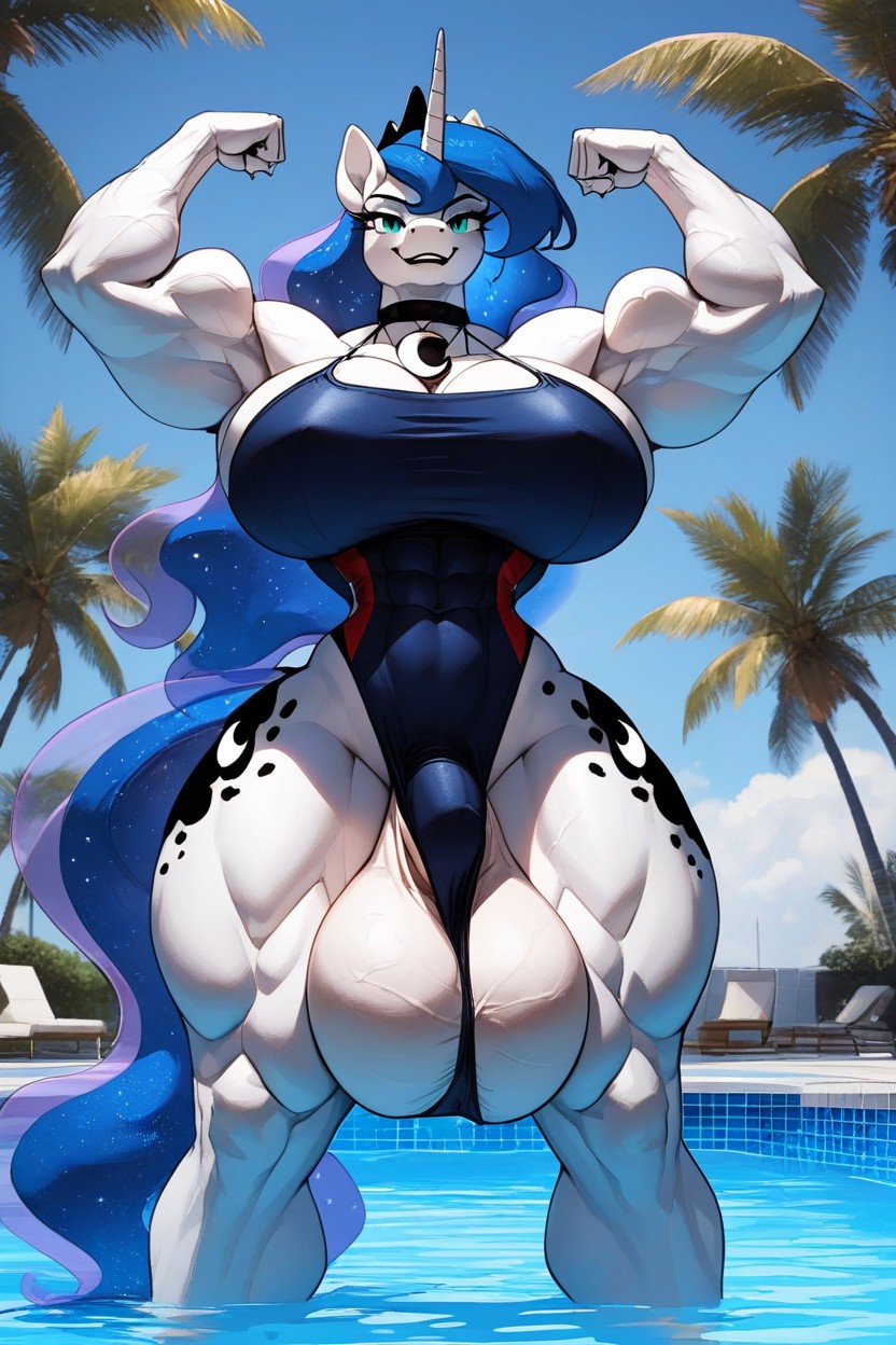Pool, Tall, Model Furry AI Porn