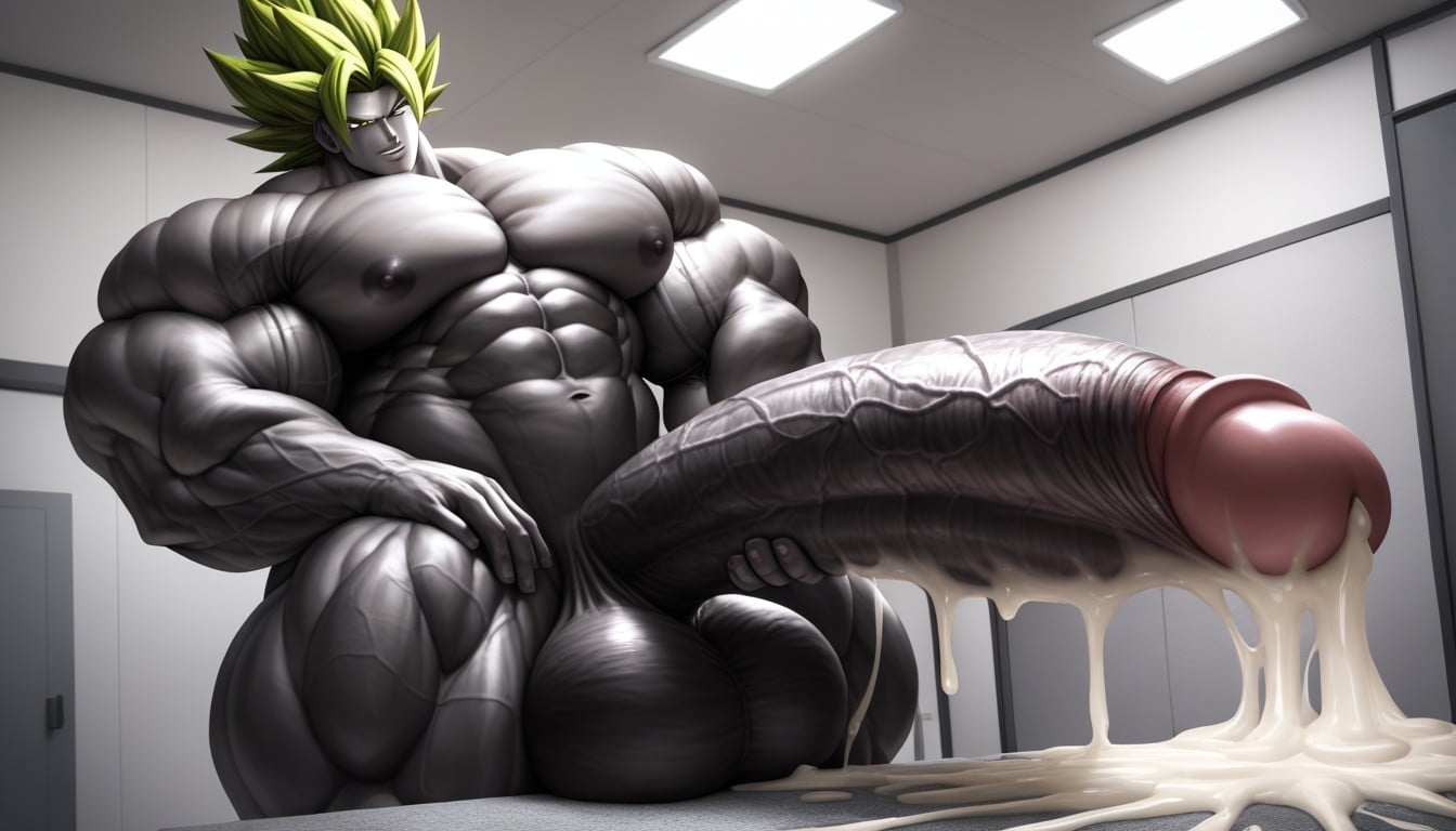 Massive Cock, Super Saiyan, 18+ Porno gay IA