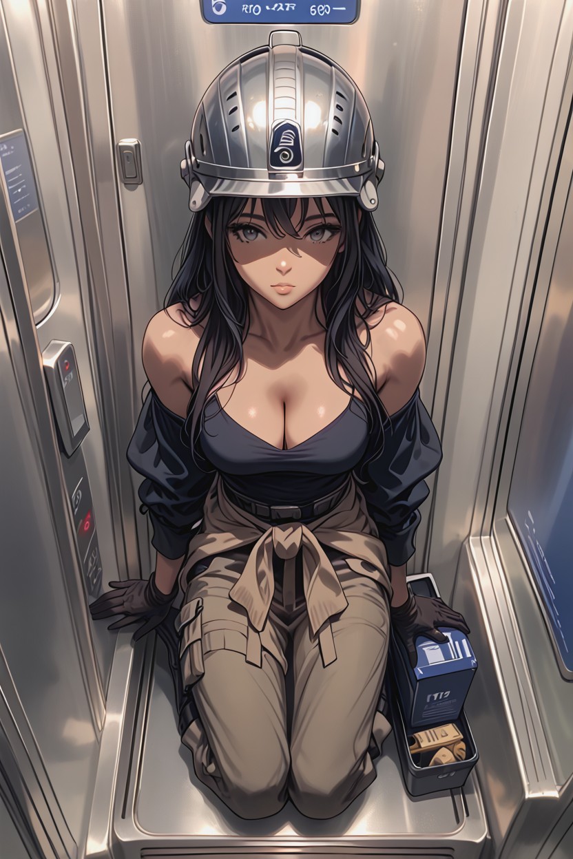 Gloves, Fit Body, Oily Skin Hentai IA