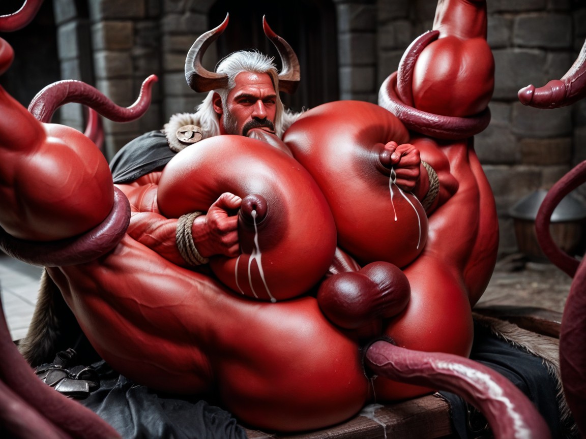 Tentacles, Oral Penetration, Lactation AI Gay Porn