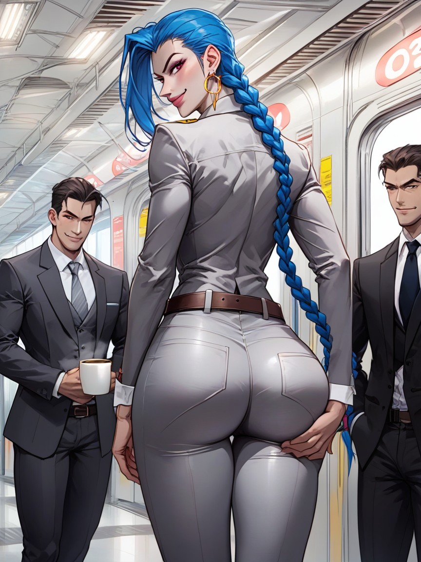 Jinx, No Pockets, Toned Ass AI 포르노