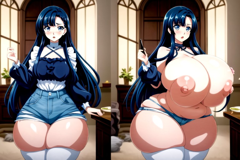 Gothic, 18+, Extremely Large Ass Hentai AI Porn
