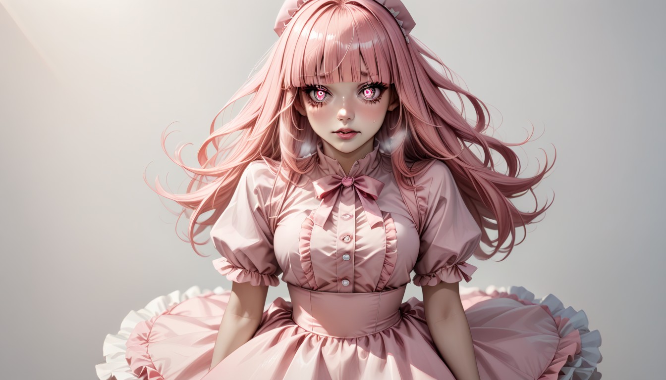 Blunt Bangs, Torn Clothes, No Bule Hair Hentai AI Porn