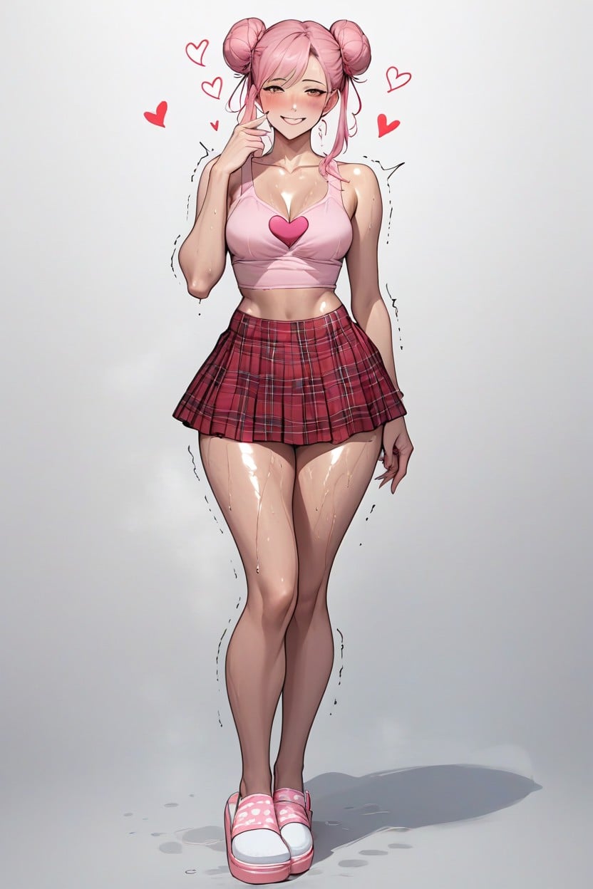 Horny, Large Ass, Wide Eyes Hentai AI Porn