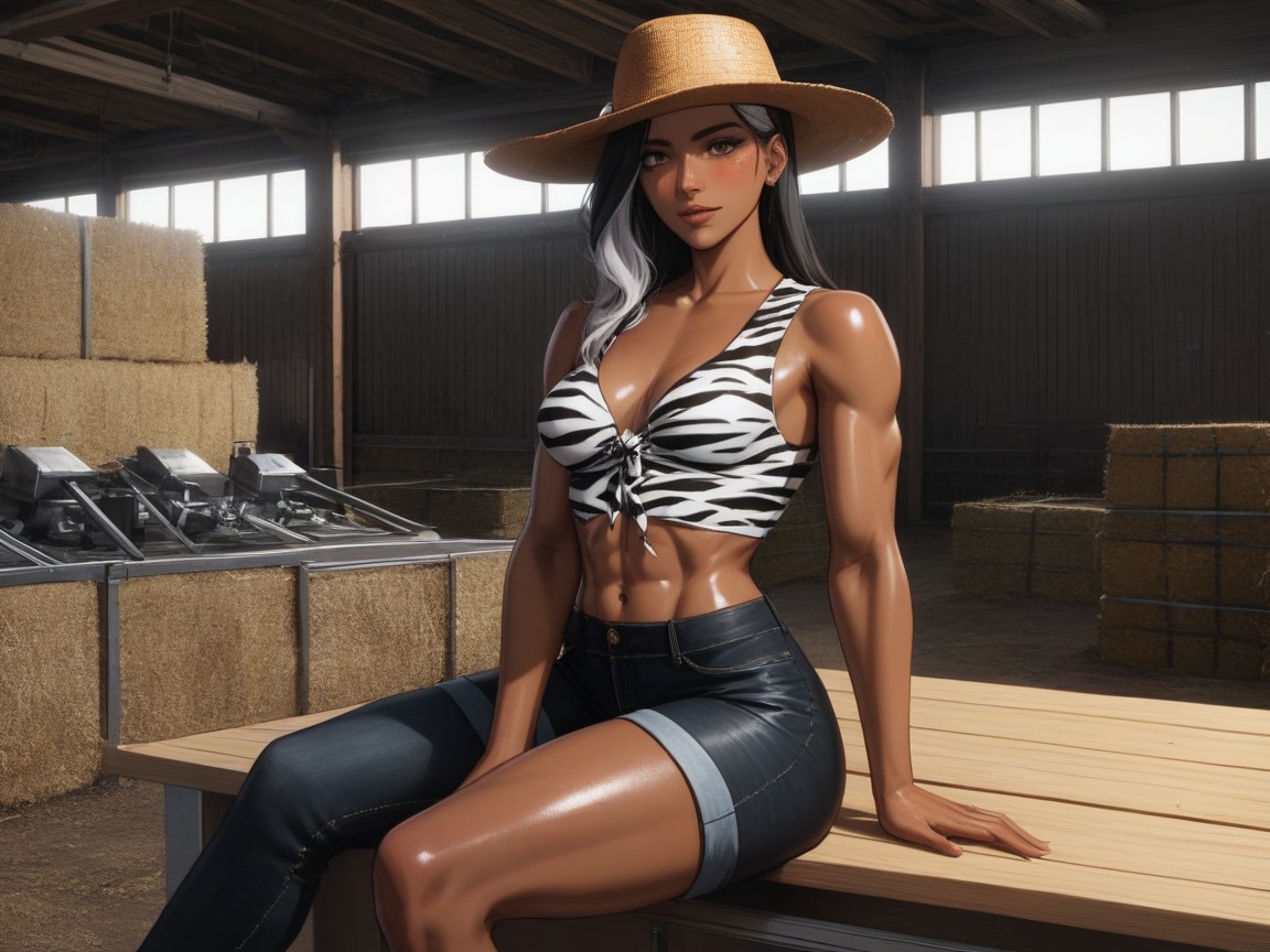 Rustic Afterimage, Squared Breast Width, One Woman AI Porn