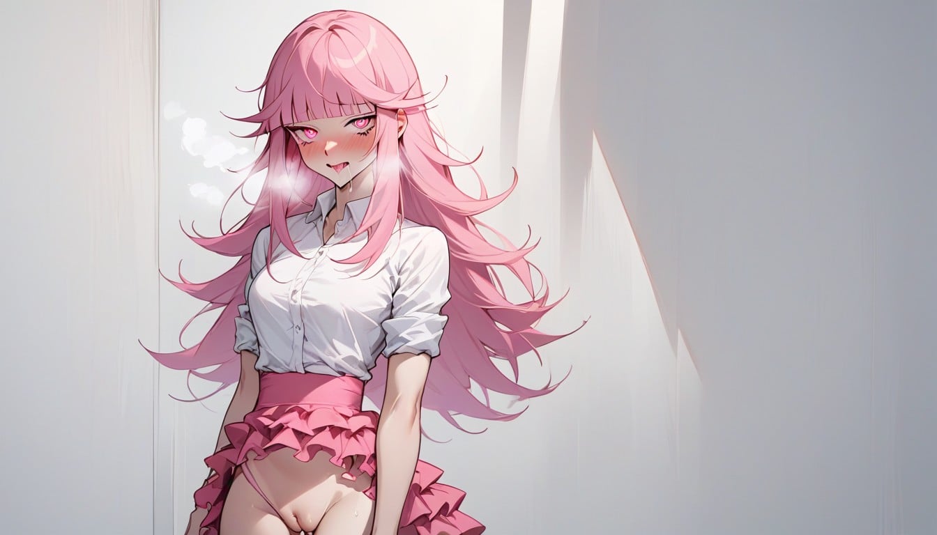Small Breasts, Blunt Bangs, Ultraskinny Chested Hentai AI Porn