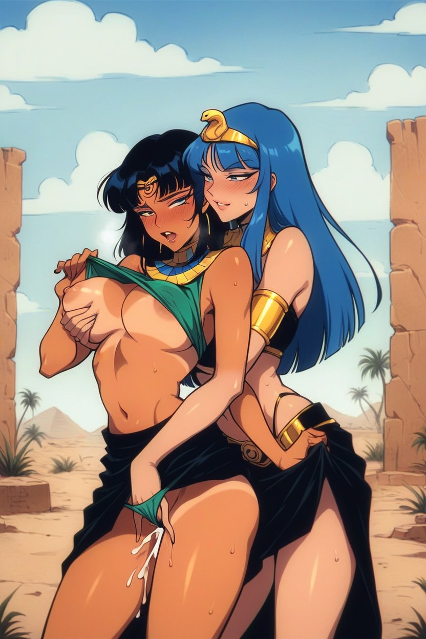Breasts Grabbed From Behind, Pale, Tits Grabbed From Behind Hentai AI Porn