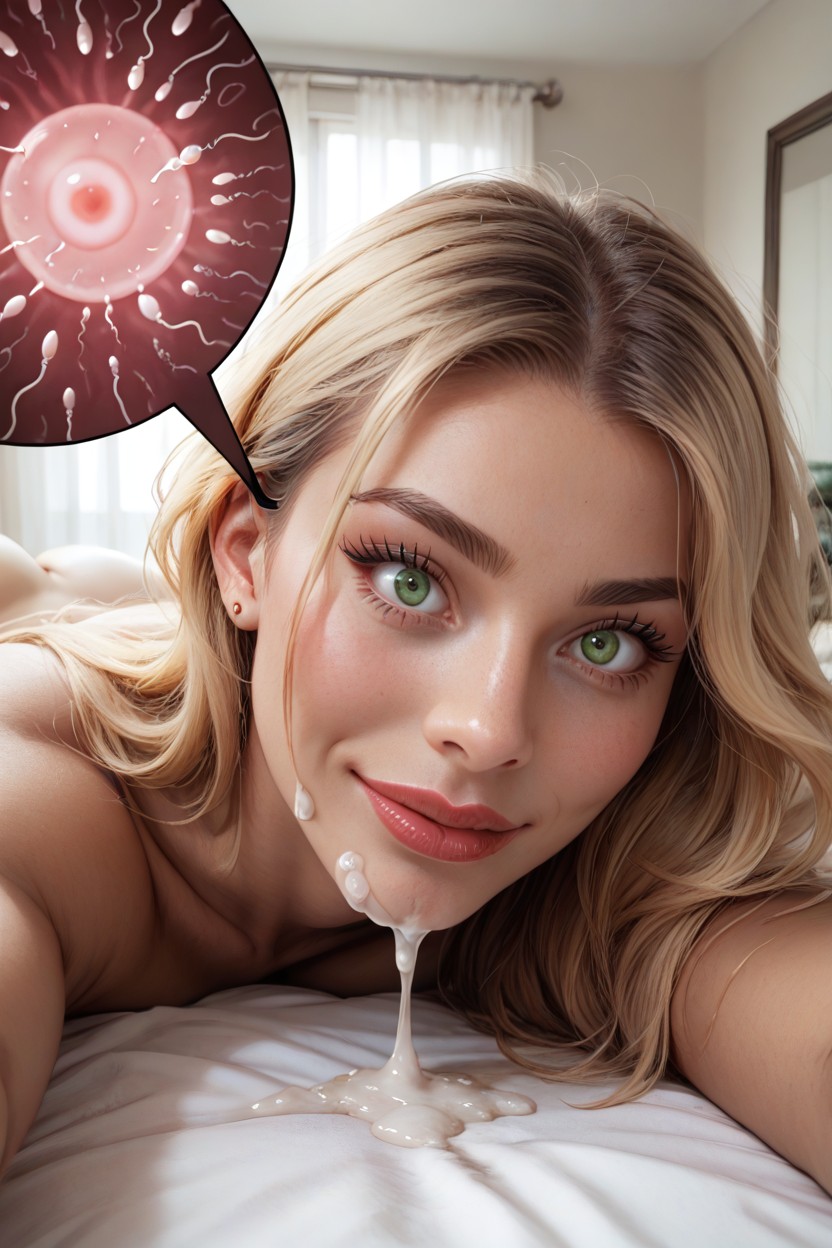 Nylon Stockings, Satisfied Face, Sensual Physique AI Porn