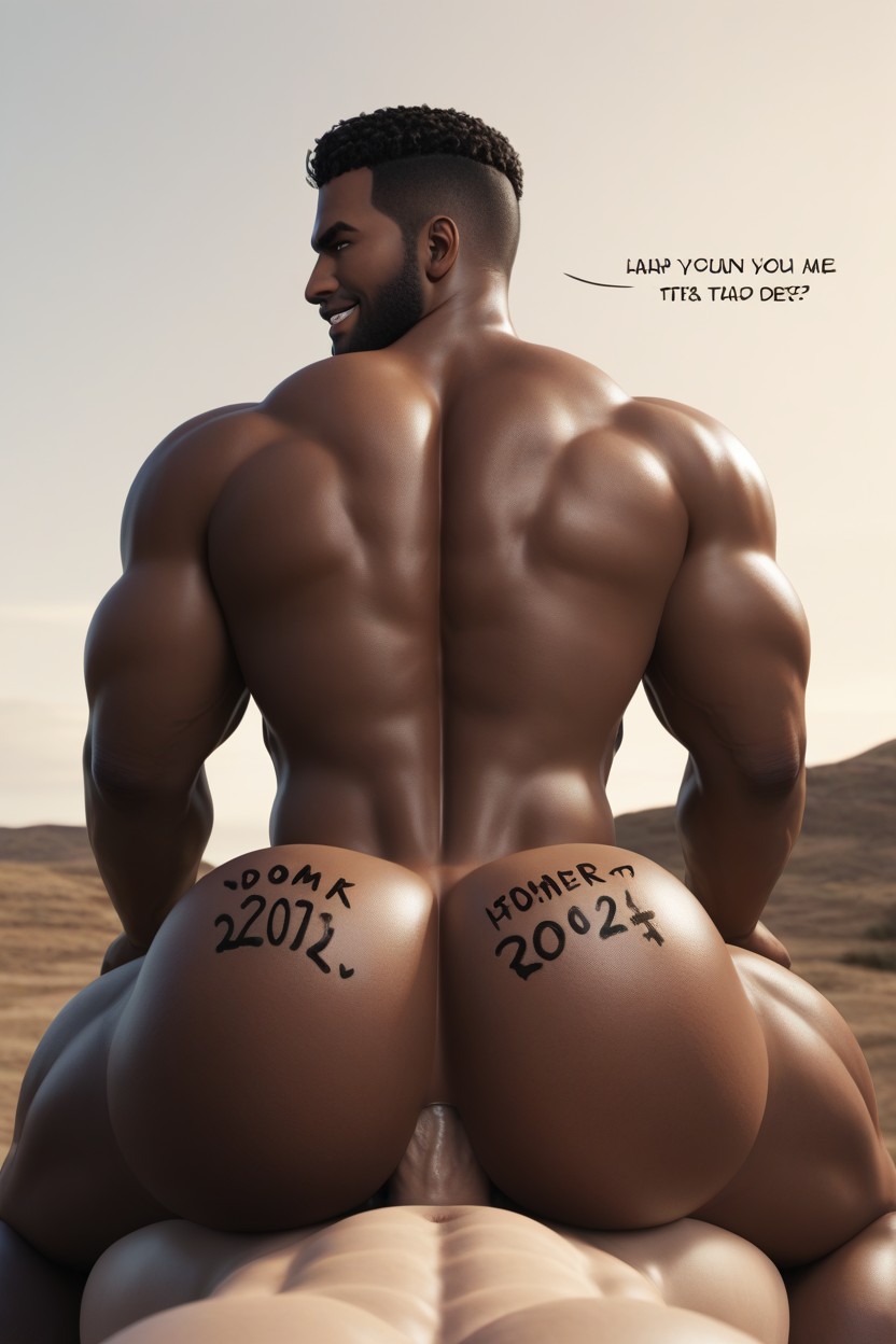 Bottom Teasing Top By Describing The Texture And Talents Of His Anal Walls, Fucking, Top Is Tied Down AI Gay Porn