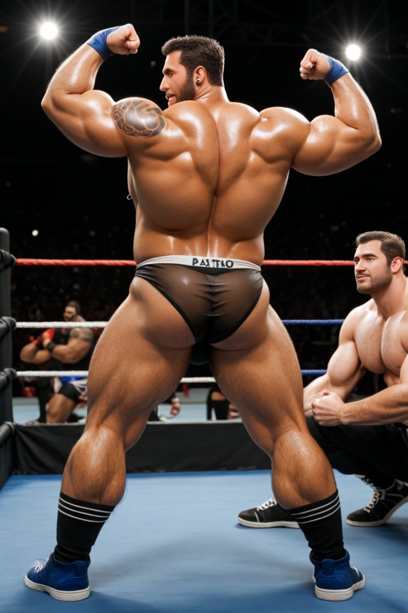 Hairy Pecs, Fat, Socks AI Gay Porn