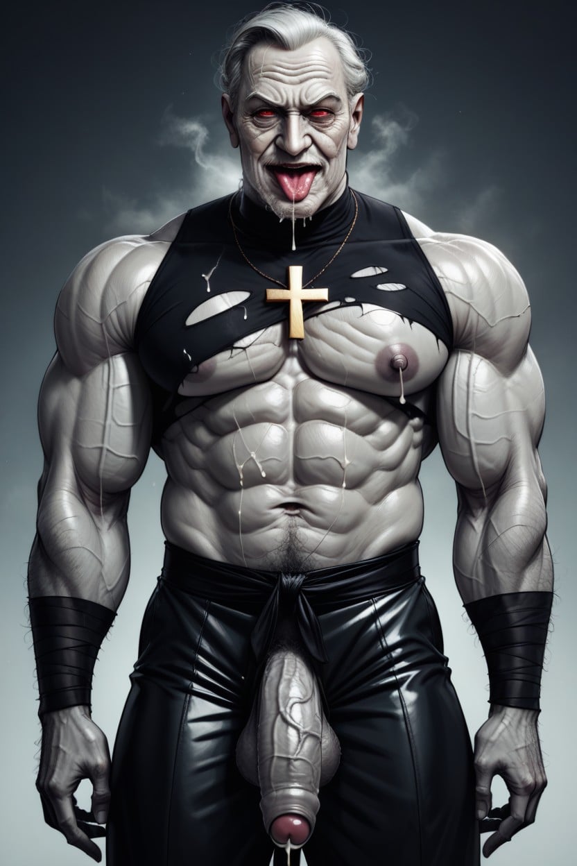 Ahegao, Uncircumcised Foreskin, Uncircumcised Foreskin AI Gay Porn