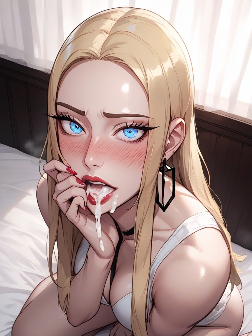 Detailed Face, Rounded Ass, Thick Eyelashes Hentai AI Porn