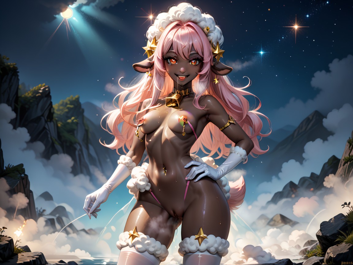 Diminutive Height, Innie Pussy, Pencil Waist Furry AI Porn
