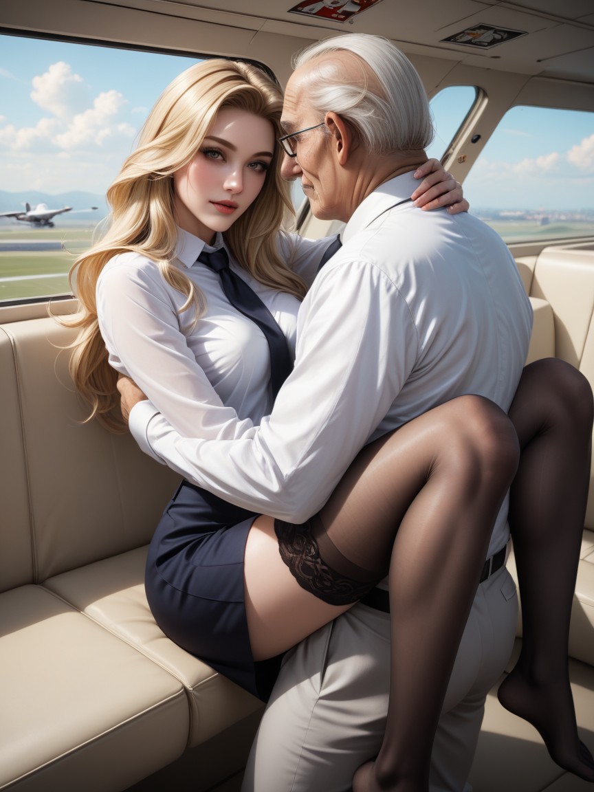 Skirt, Skinny, Feet AI Porn